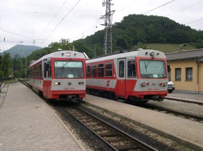 Kirchberg an der Pielach
Zugkreuzung zwischen zwei 5090 im Bahnhof Kirchberg an der Pielach.
Schlüsselwörter: 5090 , 004 , 016