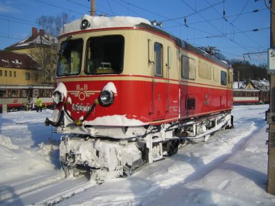 St.Pölten Alpenbahnhof
Nach hartem Wintereinsatz wieder zu Hause
