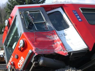 Unfall Lkw gegen Zug 03.03.2007 Weinburg
