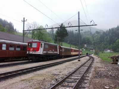 100 Jahre Mariazellerbahn
1099 007 wartet auf den Einsatz am nächsten Tag.
