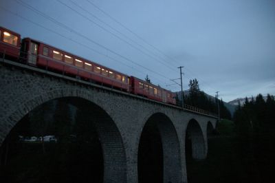 Val Susauna-Viadukt nahe Cinuos-chel-Brail
