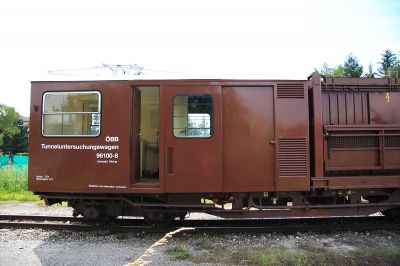 Tunneluntersuchungswagen der Mariazeller Bahn
Schlüsselwörter: Tunneluntersuchungswagen, Mariazeller Bahn,