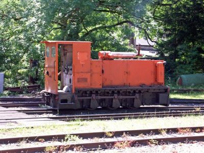 Ybbsthalbahn 24.6.07
Die V 1, eine ehemalige Heeresfeldbahnlok aus Deutschland
